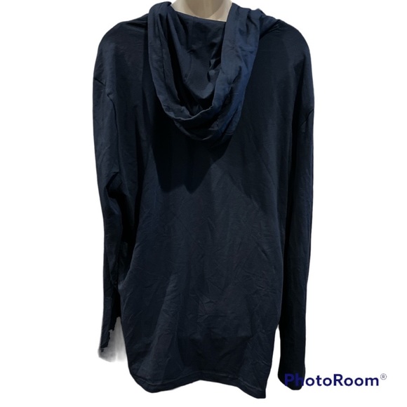 Nautica Men’s Marine Blue Hoodie T-Shirt | Size XL | NWT - Picture 2 of 5